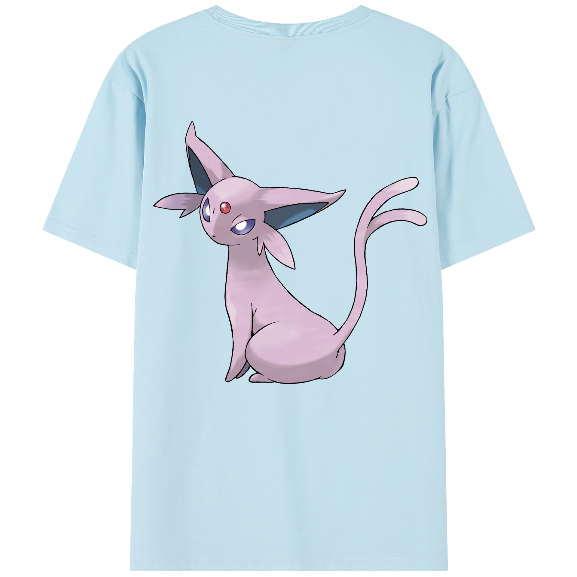 （画像用） ポケットモンスター Pokémon 綿100％半袖Tシャツ（背面プリント）